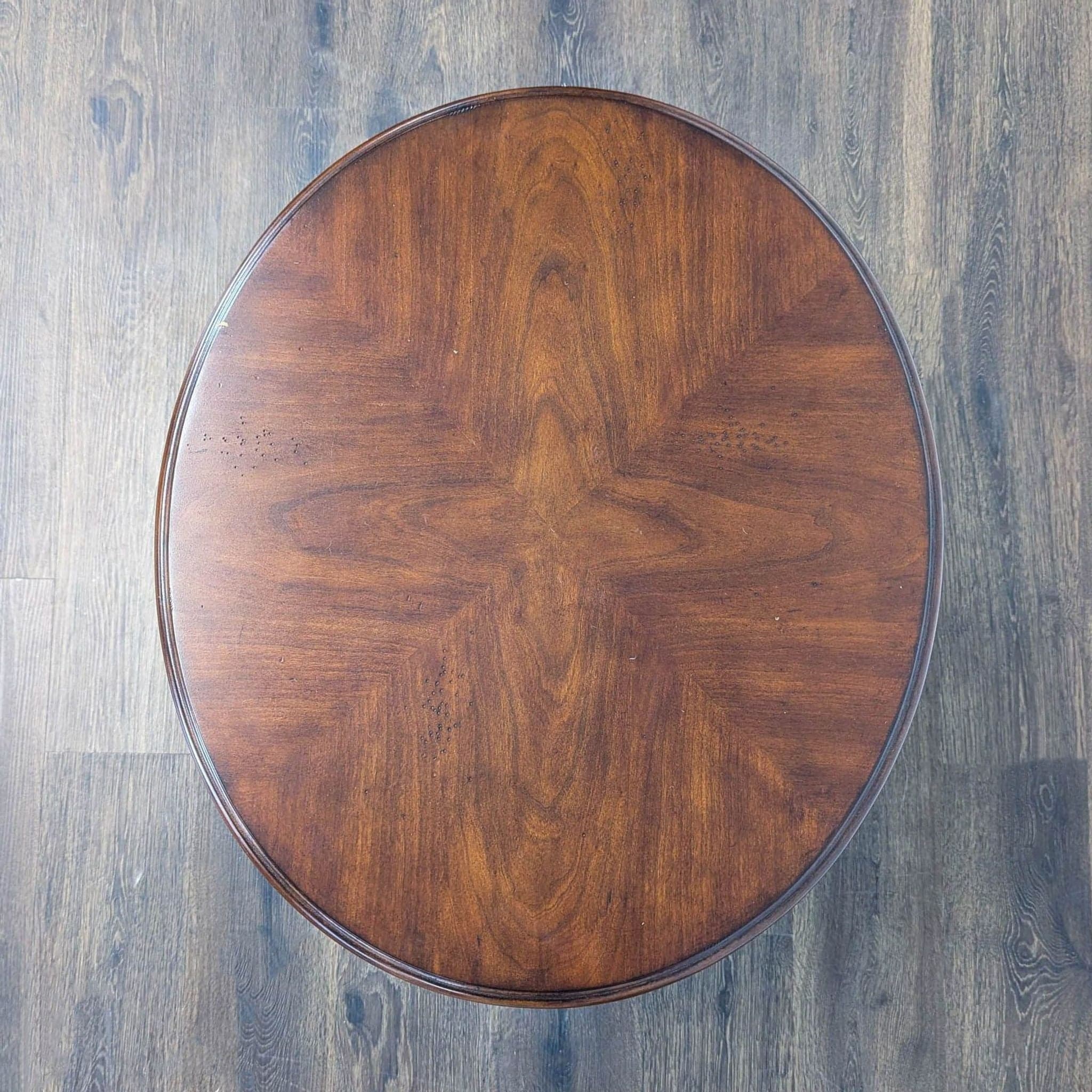 Hekman Oval Drum Table - Thumbnail 7