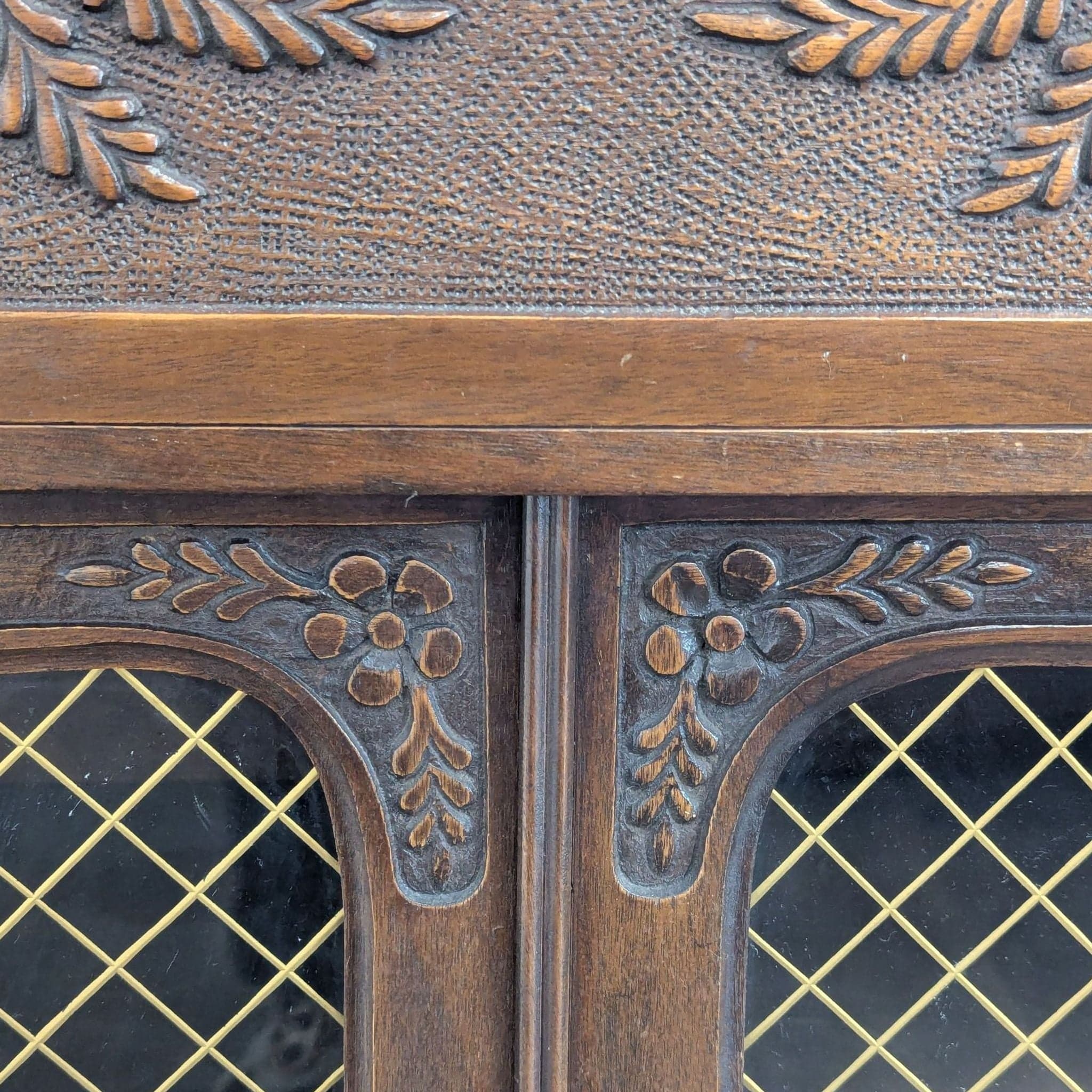 Antique Carved Buffet - Thumbnail 9