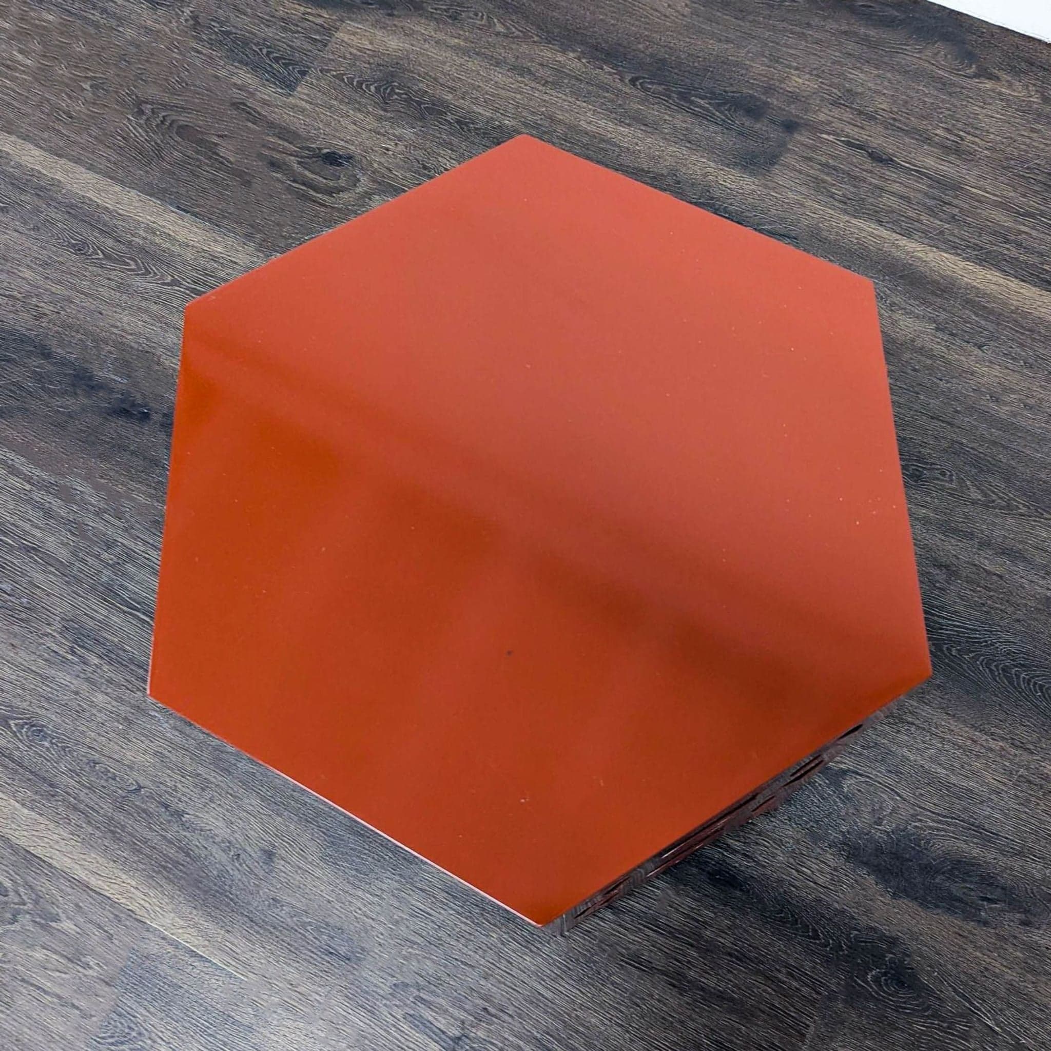 Metal Hexagonal Accent Table - Thumbnail 5