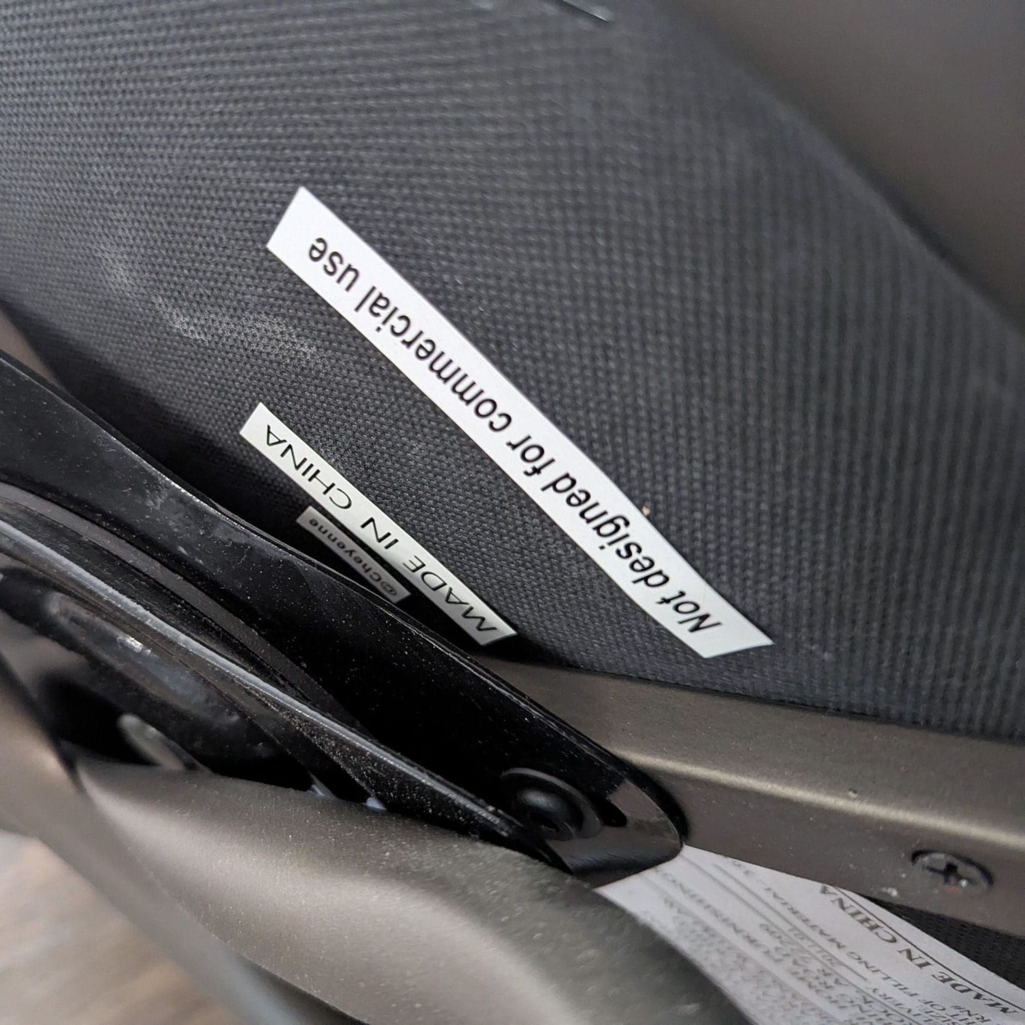 Metal Frame Swivel Counter Stool with Upholstered Seat - Thumbnail 2