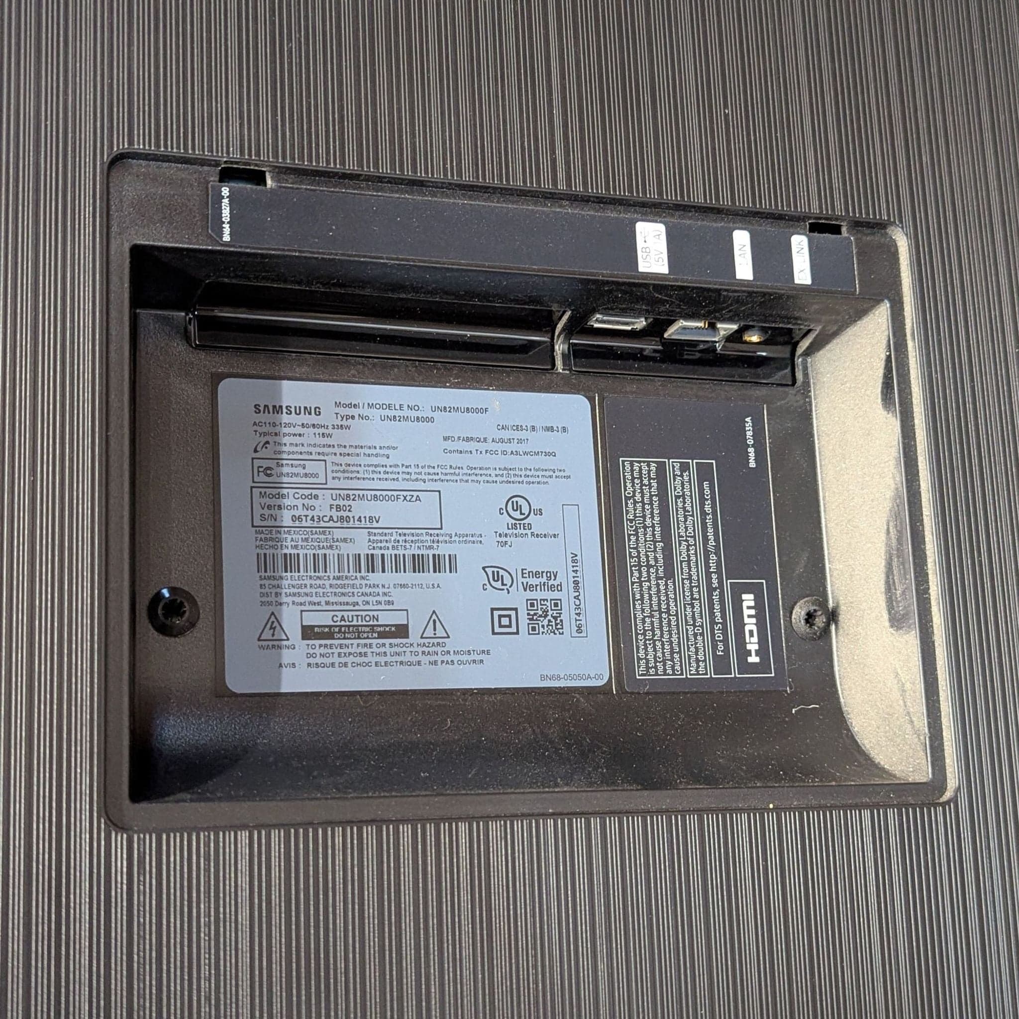 Samsung 65-Inch 4K Ultra HD Smart TV - Sleek Design, Great Condition - Thumbnail 6