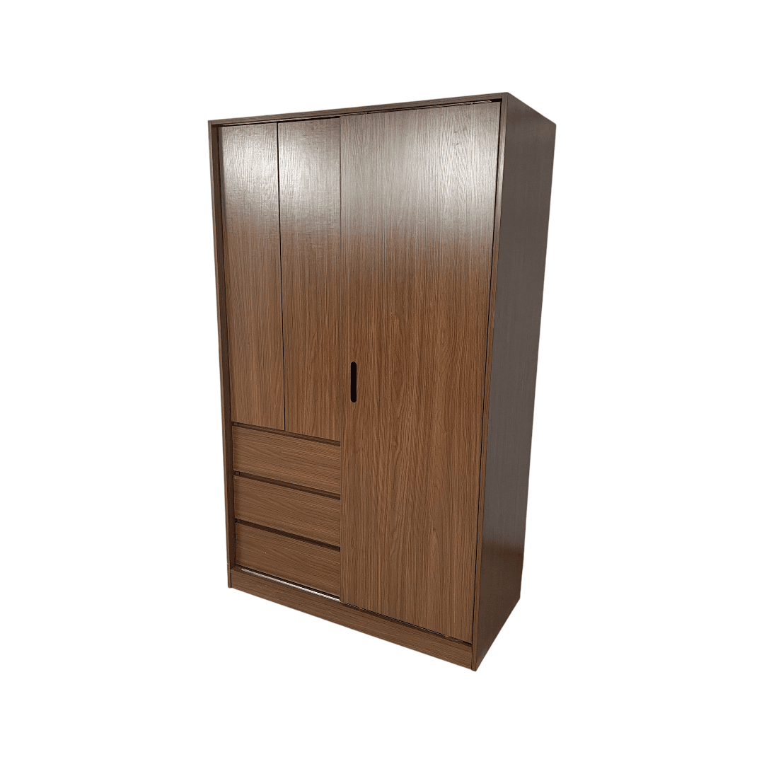 Marlao Simple Classic Dark Wardrobe - Thumbnail 4