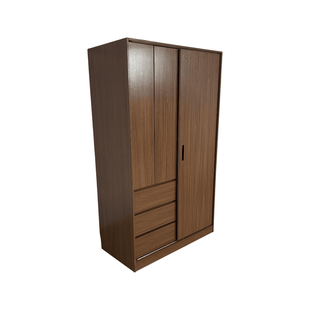 Marlao Simple Classic Dark Wardrobe - Thumbnail 3