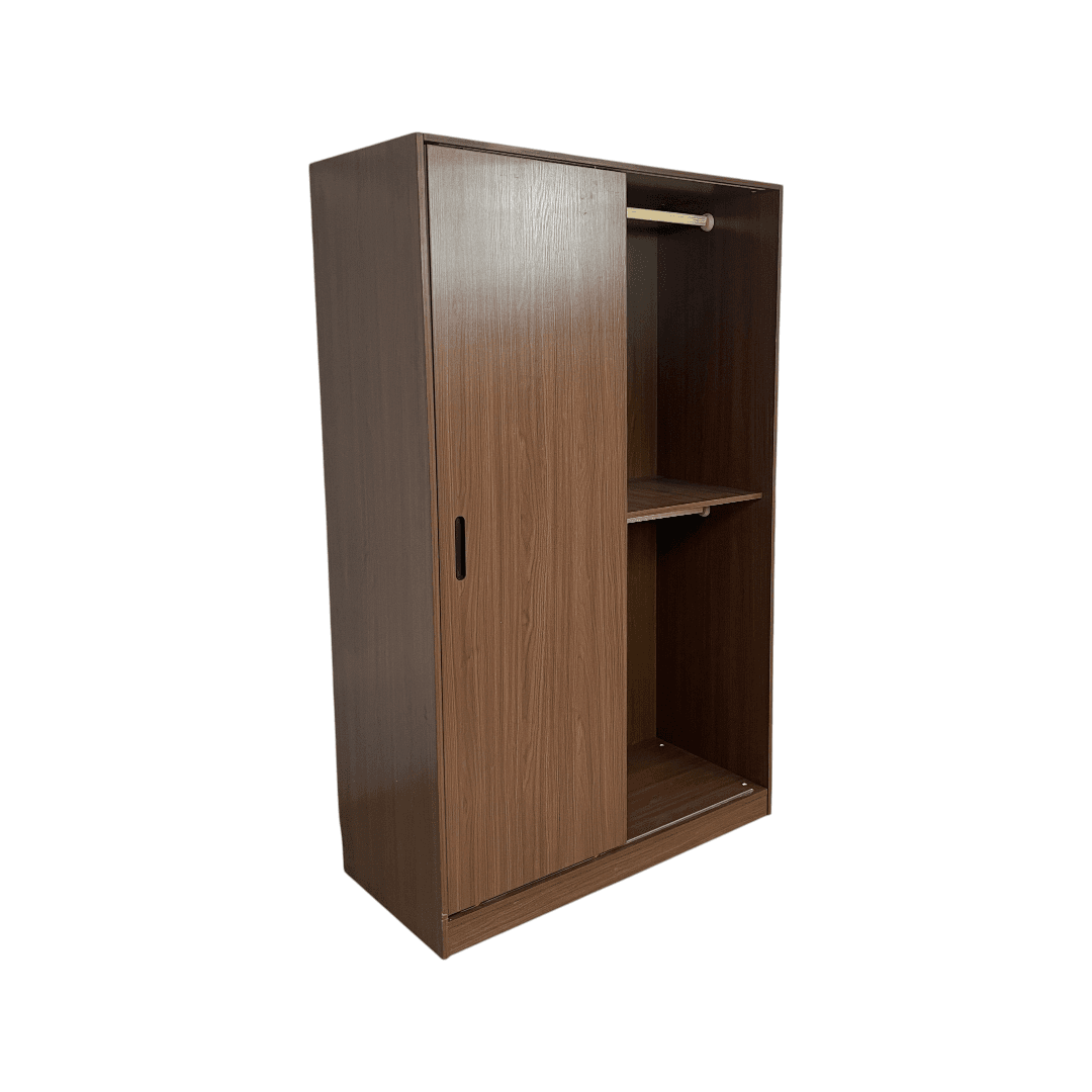 Marlao Simple Classic Dark Wardrobe - Thumbnail 8