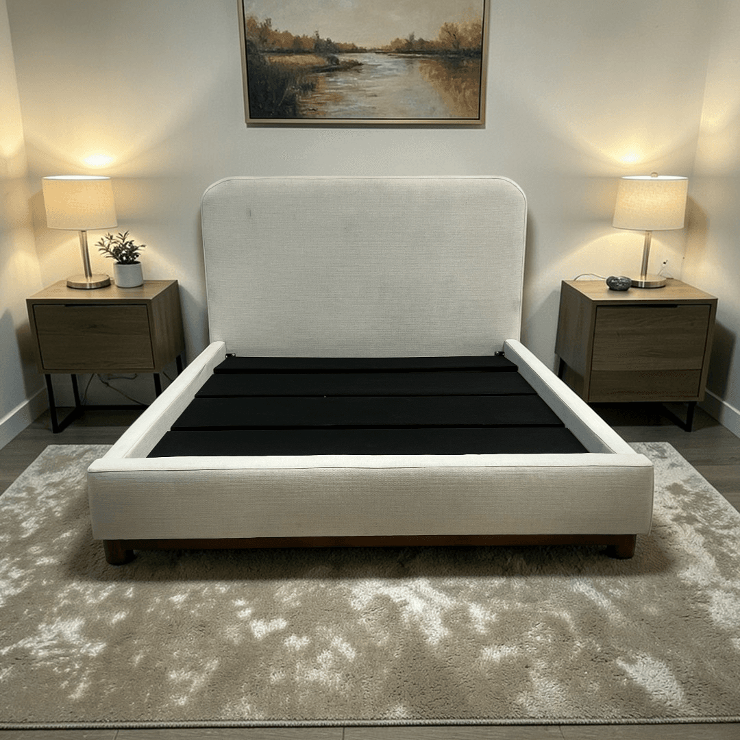 Ashley Furniture Whittgate King Next-Gen Nuvella Performance Fabric Queen Bed - Image 1