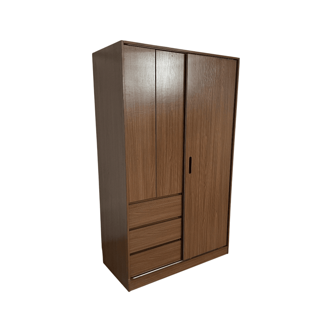 Marlao Simple Classic Dark Wardrobe - Thumbnail 22