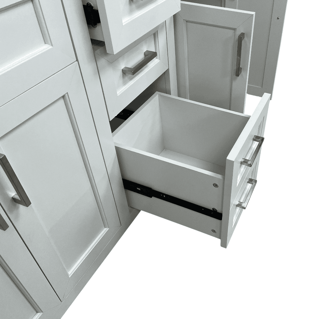 Latitude Run Chenoweth Bathroom Vanity With 2 Sinks, 2 Storage Cabinets, And 6 Drawers - Thumbnail 24