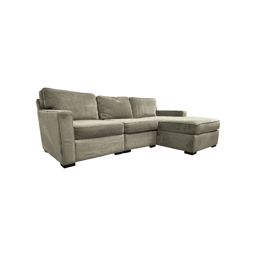 Macy's Radley 3-Piece Fabric Chaise Sectional Sofa - Thumbnail 7