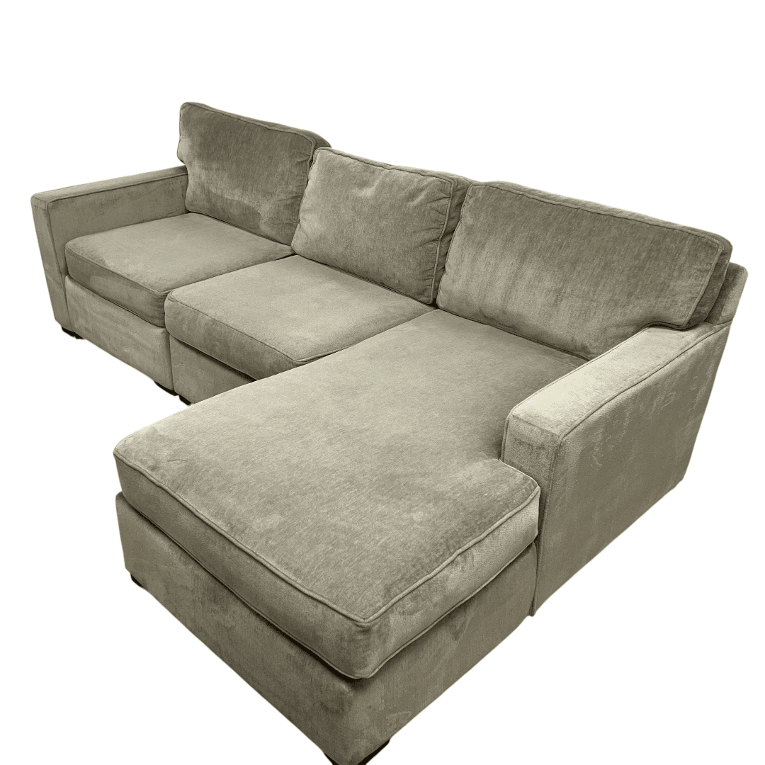 Macy's Radley 3-Piece Fabric Chaise Sectional Sofa - Thumbnail 10