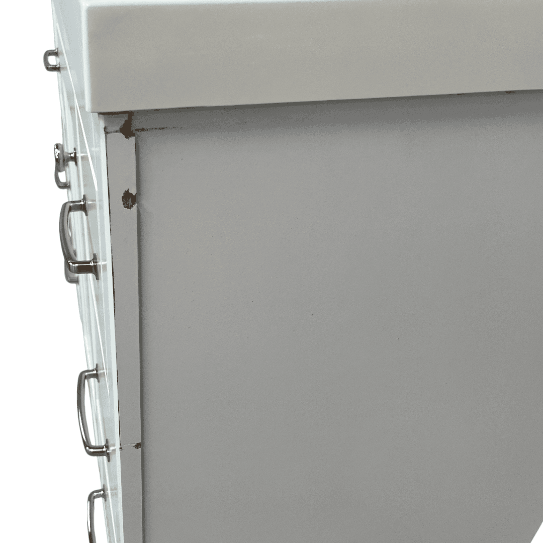 Sand and Stable Single Bathroom Vanity With Cultured Marble Top - Thumbnail 12