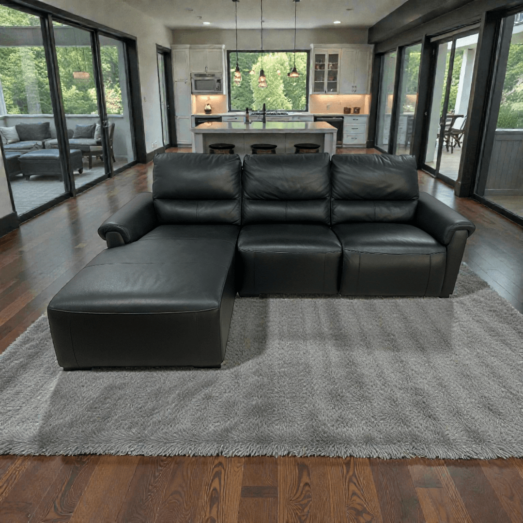 Latitude Run Minnich Upholstered Power Reclining Sectional - Image 1