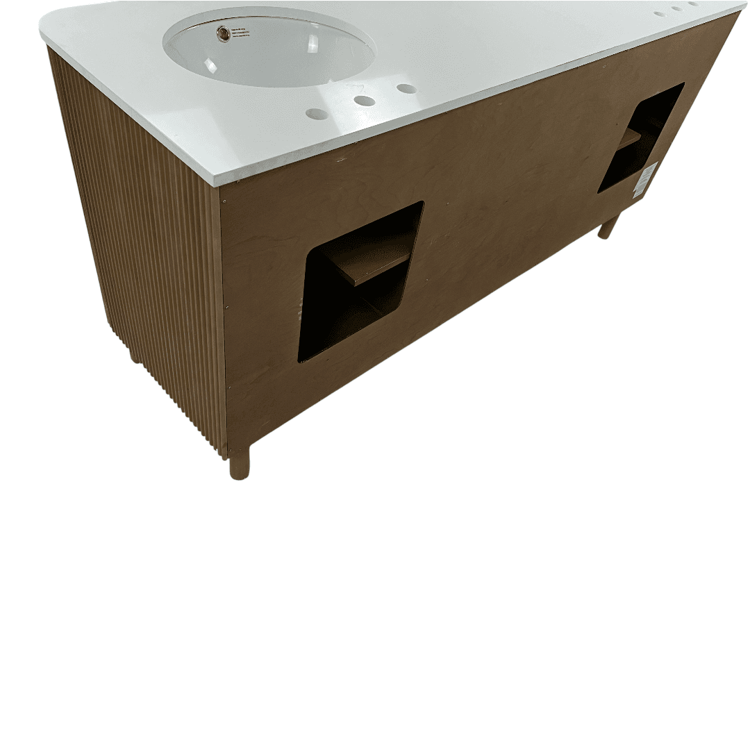 Joss and Main Nova 72" Marble Top Double Sink Vanity - Thumbnail 9