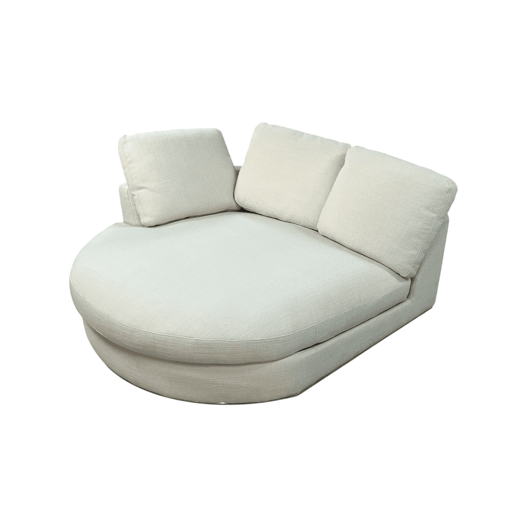 Castlery Hamilton Round Chaise - Thumbnail 7