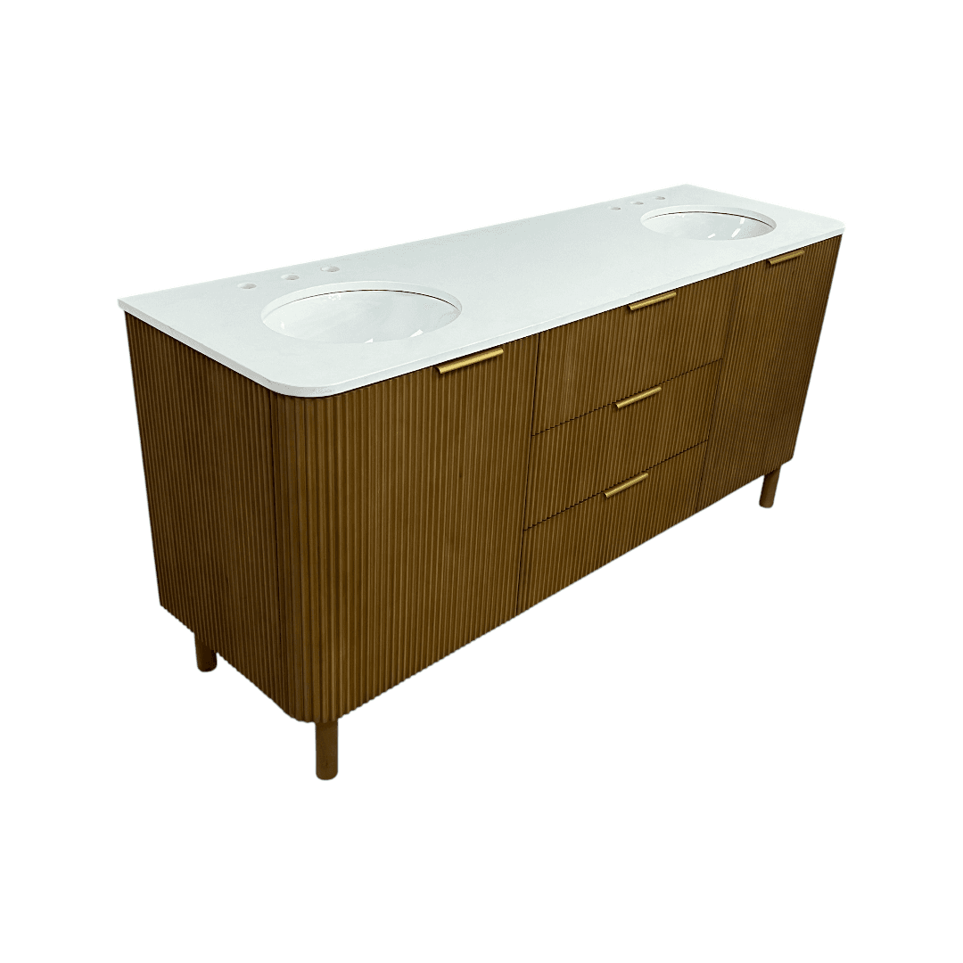 Joss and Main Nova 72" Marble Top Double Sink Vanity - Thumbnail 10