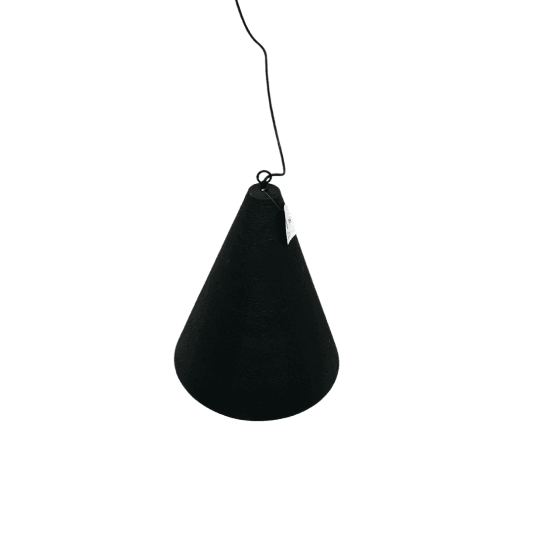 Four Hands Grazia Pendant - Matte Black Plaster - Thumbnail 2