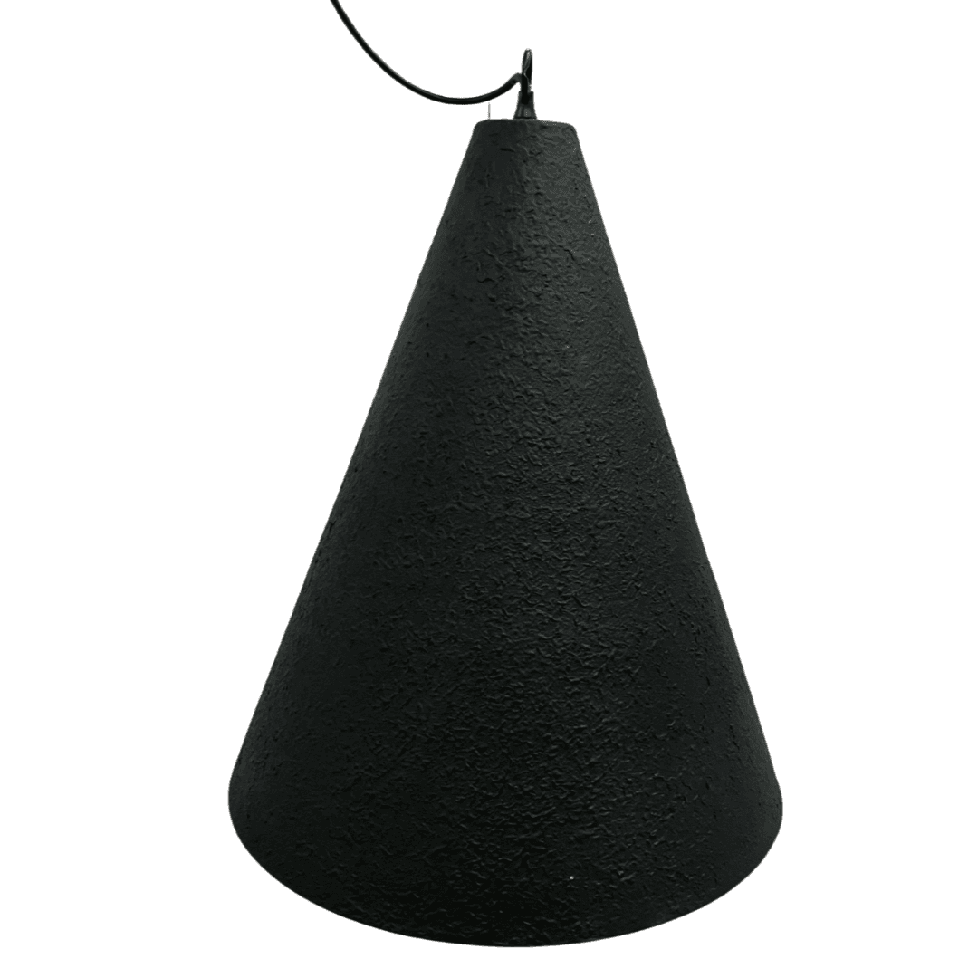 Four Hands Grazia Pendant - Matte Black Plaster - Thumbnail 7