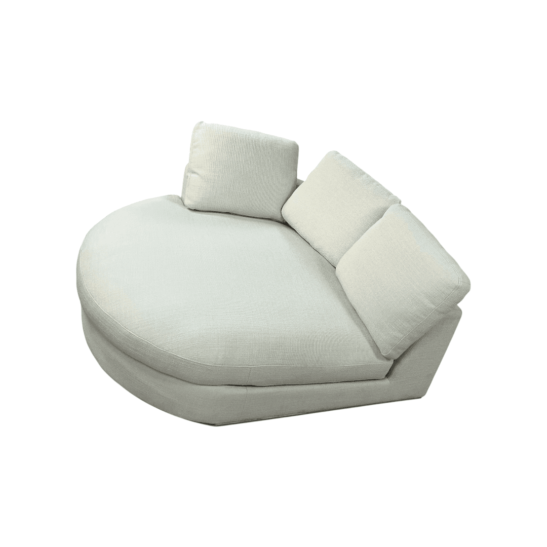 Castlery Hamilton Round Chaise - Thumbnail 8