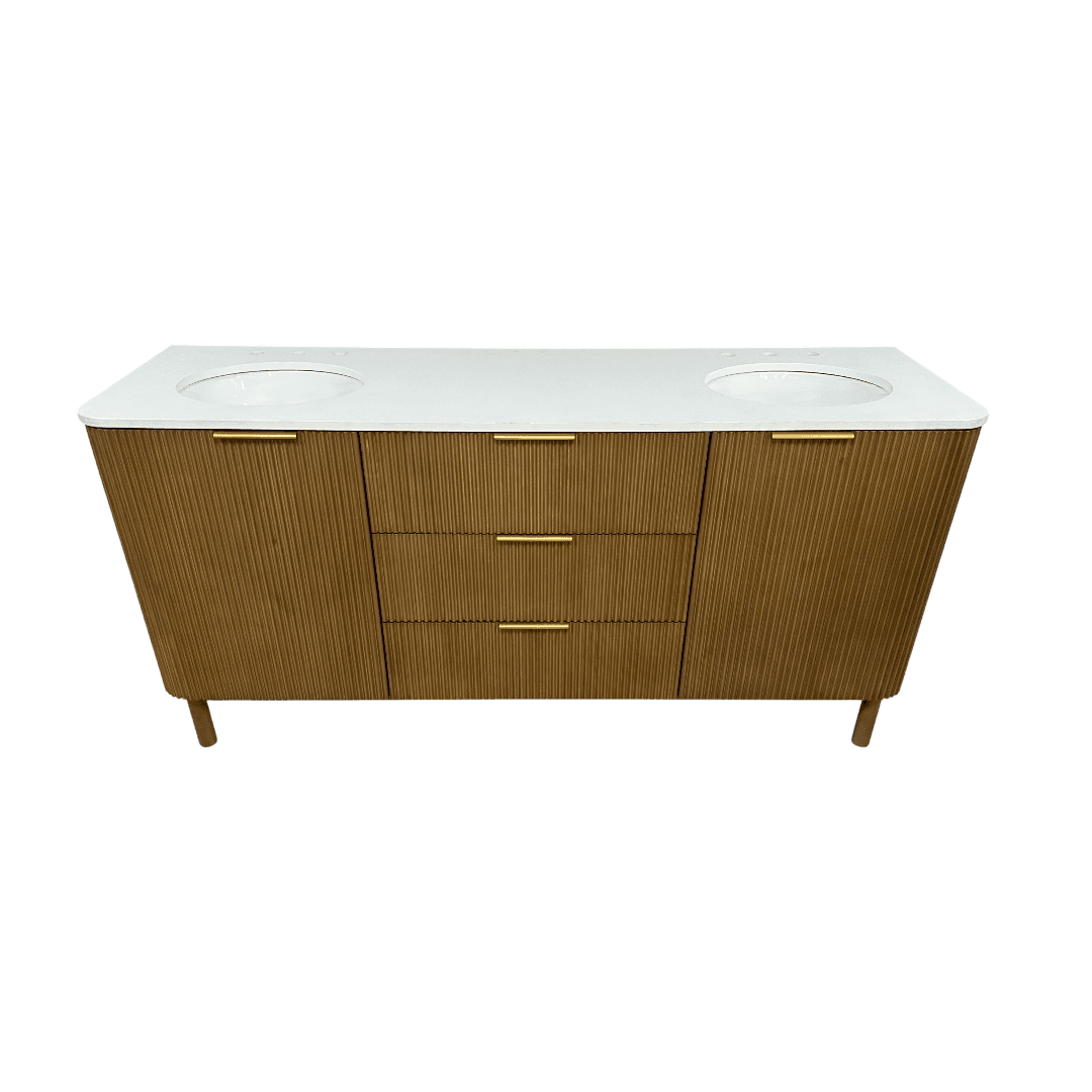 Joss and Main Nova 72" Marble Top Double Sink Vanity - Thumbnail 12