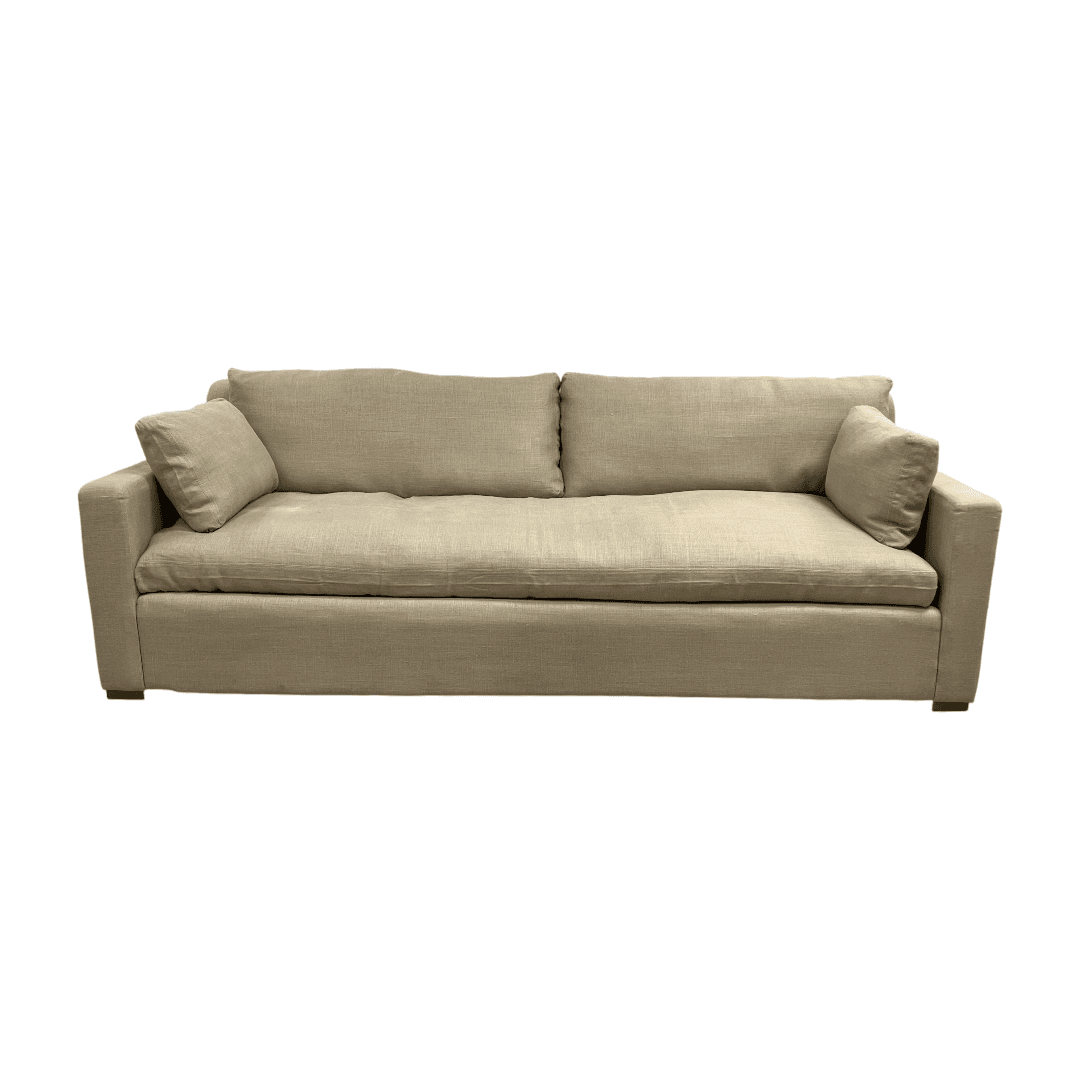 Restoration Hardware Belgian Track Arm Bench - Thumbnail 4