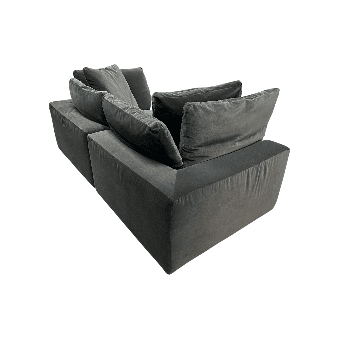 Restoration Hardware Cloud Couch in Performance Velvet - Thumbnail 20