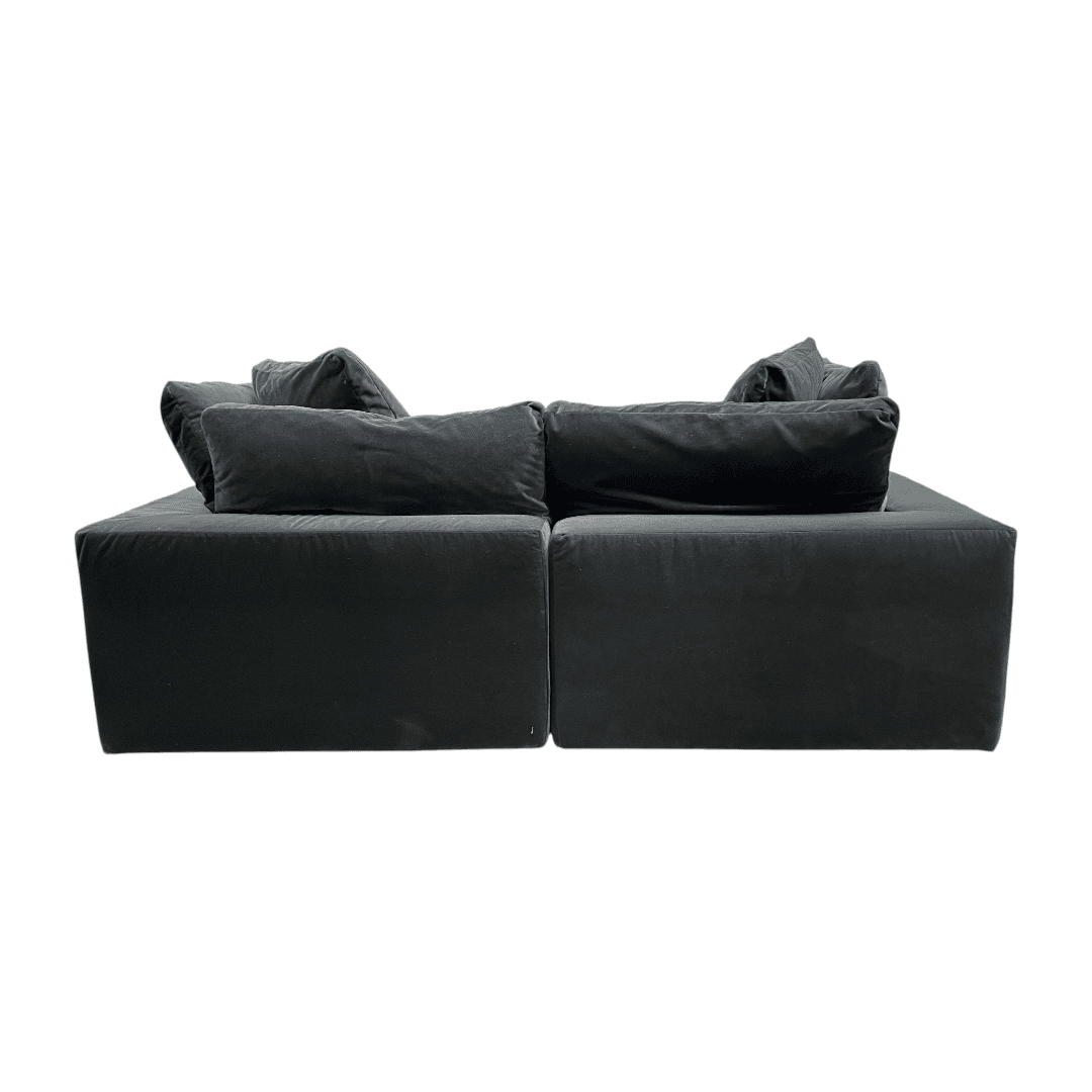 Restoration Hardware Cloud Couch in Performance Velvet - Thumbnail 18