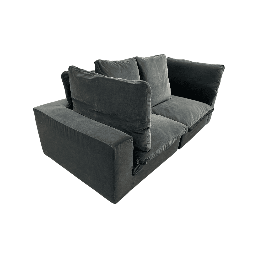 Restoration Hardware Cloud Couch in Performance Velvet - Thumbnail 12
