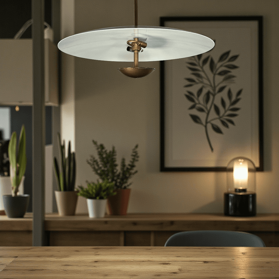 Oren Pendant Antique Brass - Image 1