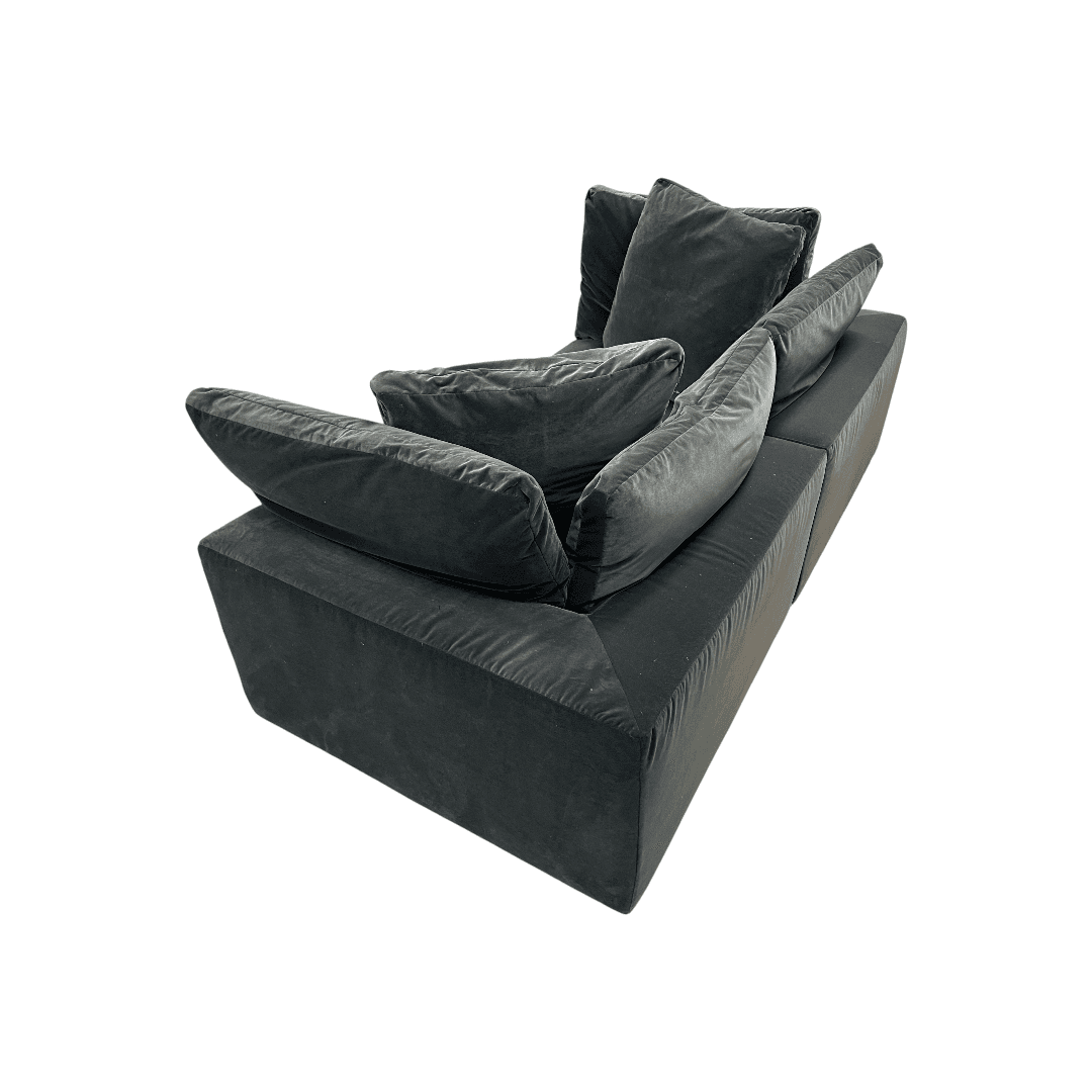 Restoration Hardware Cloud Couch in Performance Velvet - Thumbnail 21