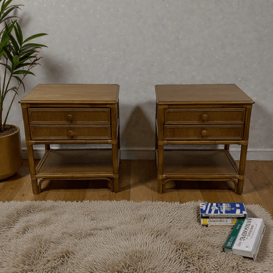 Braxton Culler Summer Retreat Two Drawer Nightstand Set - Image 1