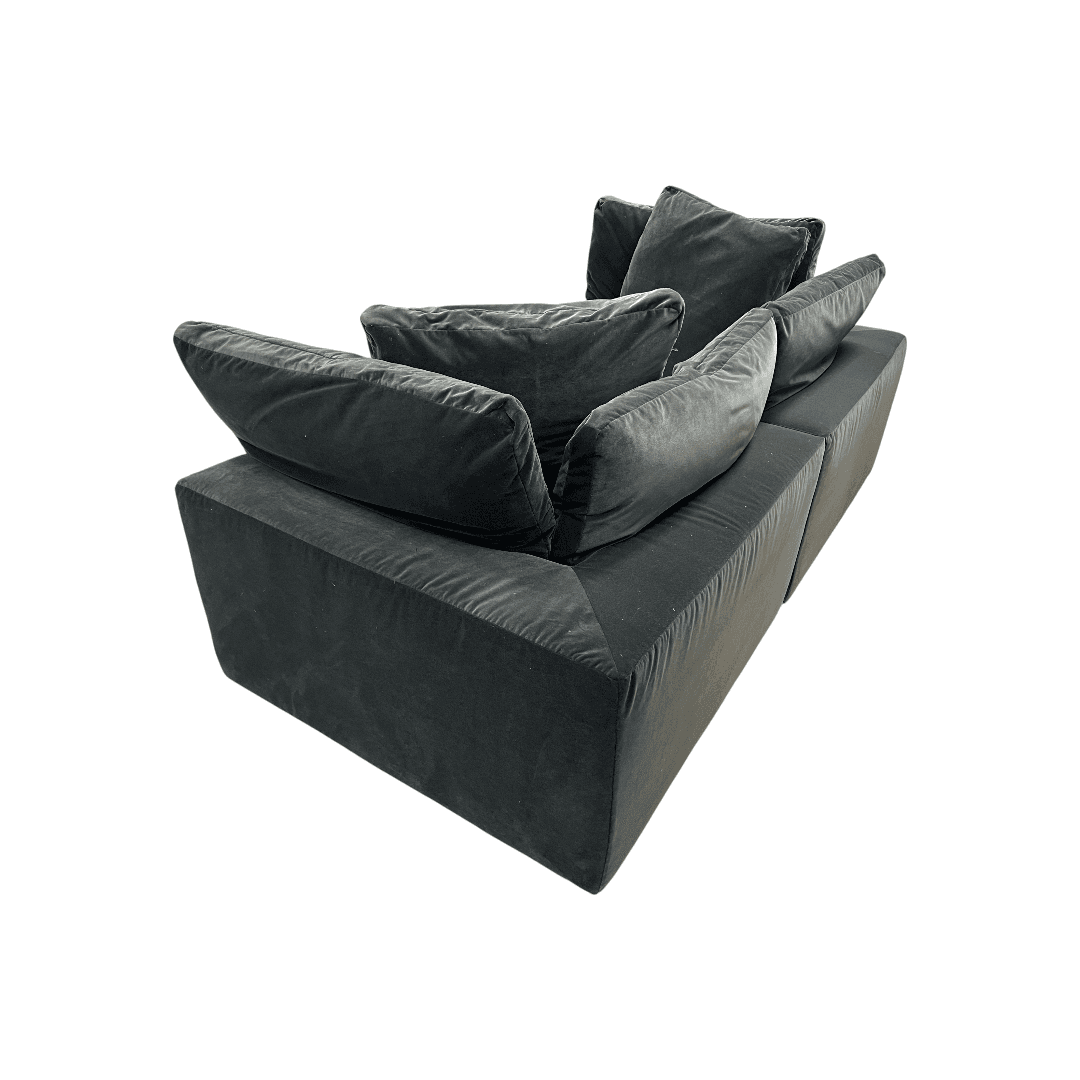 Restoration Hardware Cloud Couch in Performance Velvet - Thumbnail 22