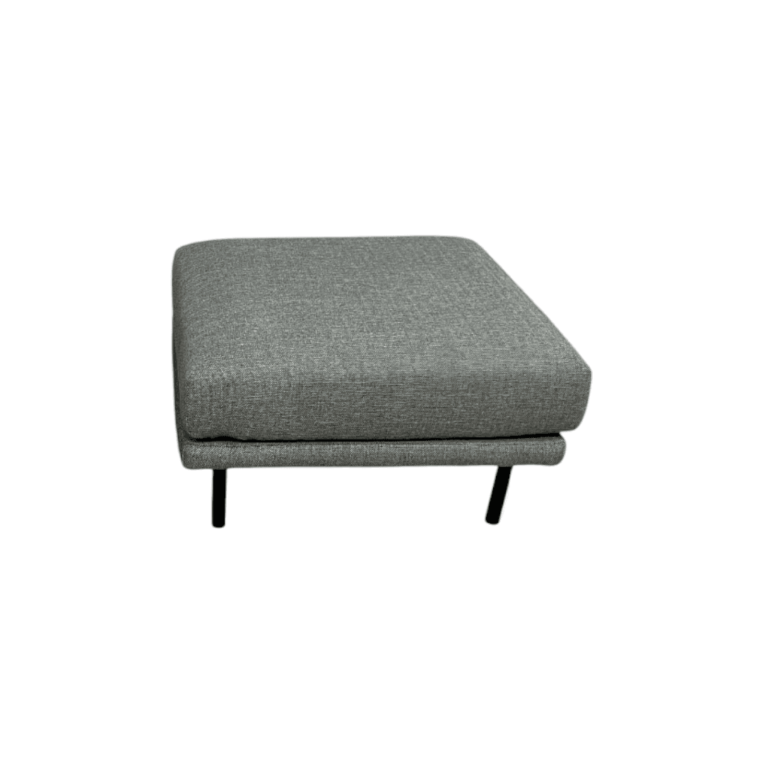 Burrow Field Ottoman - Stone Gray - Thumbnail 15