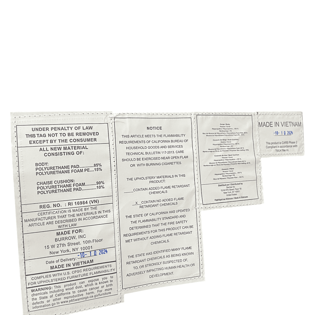 Burrow Nomad Plus Ottoman - Navy Blue - Thumbnail 12