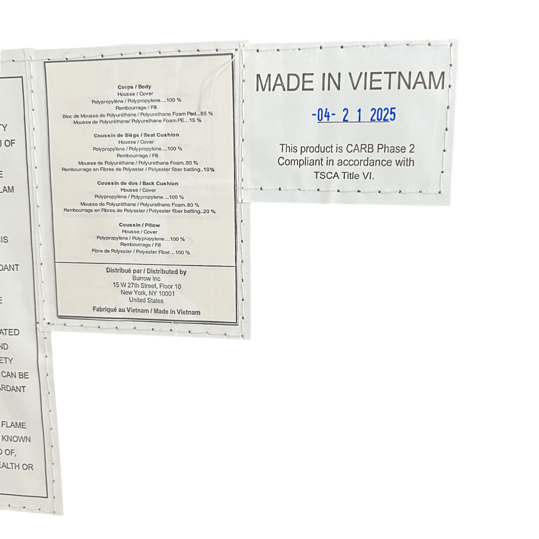 Burrow Nomad Ottoman - Gray - Thumbnail 17