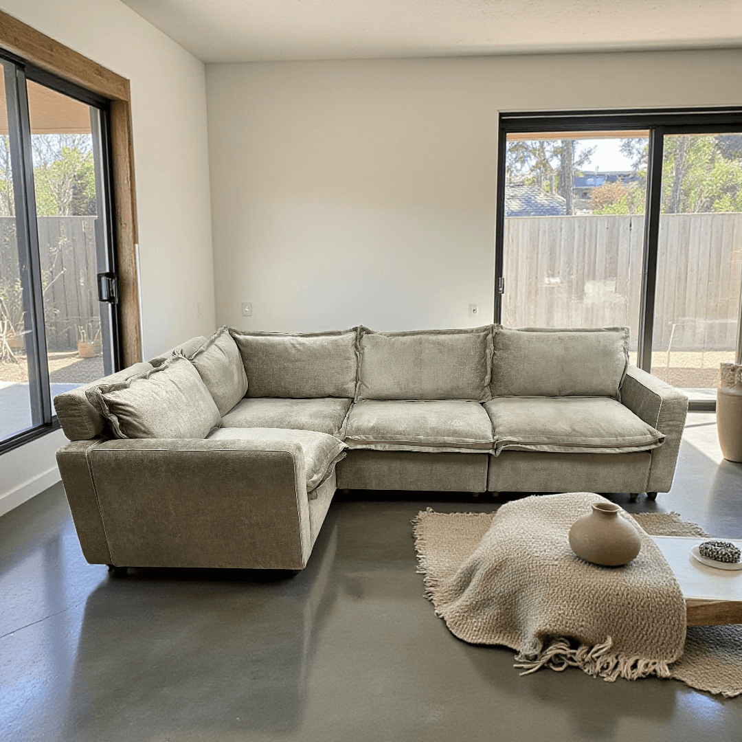 HomeBody Luxe L-Shape Sectional - Image 1