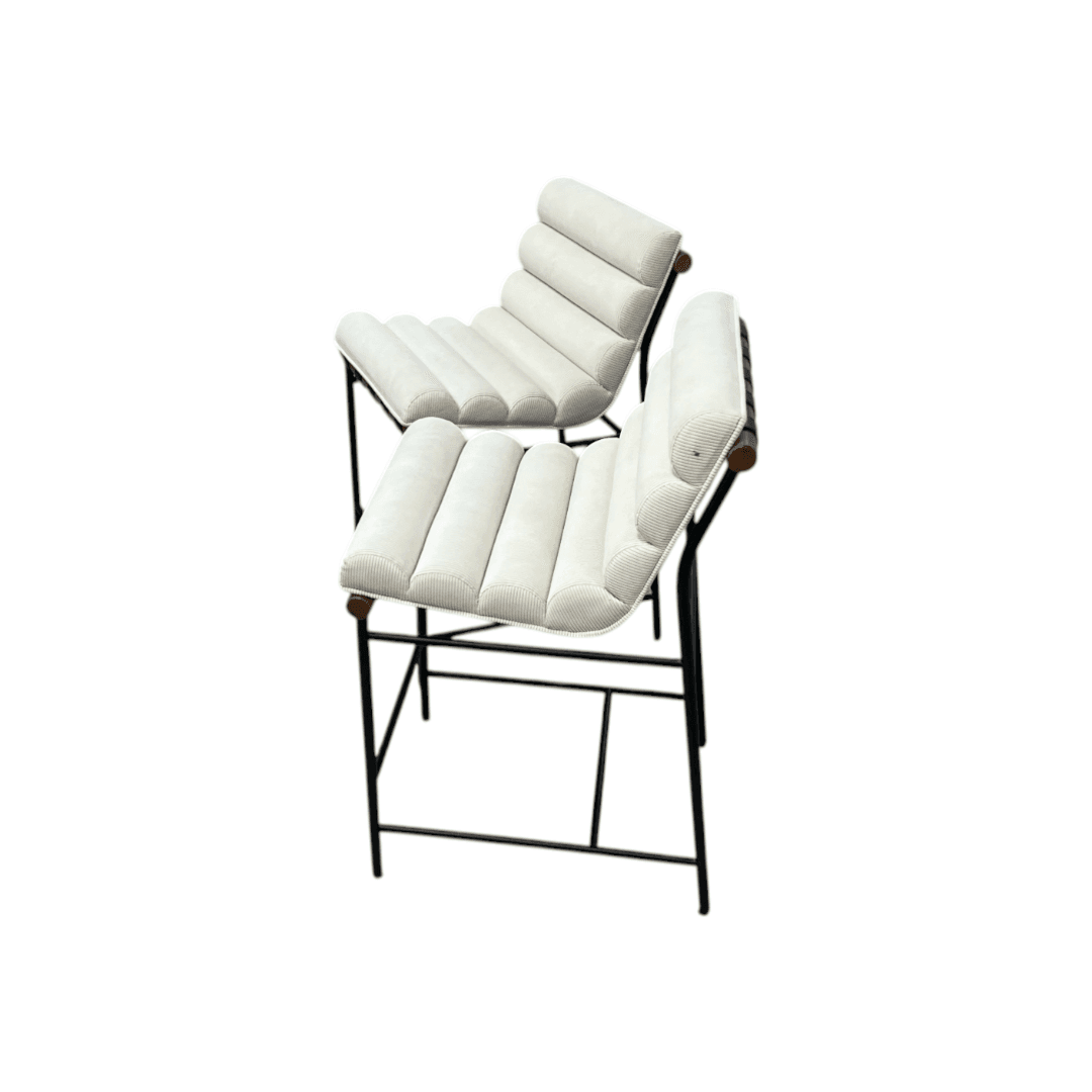 Denver Modern Vail Bar Stool Set of 2 - Thumbnail 7