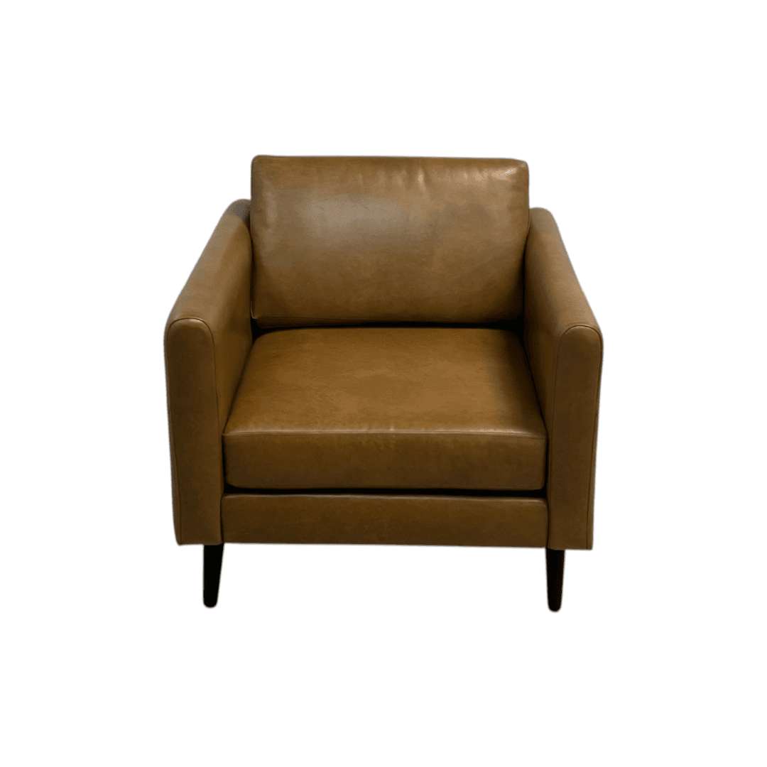 Burrow Nomad Leather Club Chair - Thumbnail 3