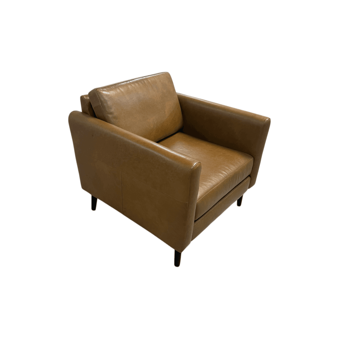 Burrow Nomad Leather Club Chair - Thumbnail 6