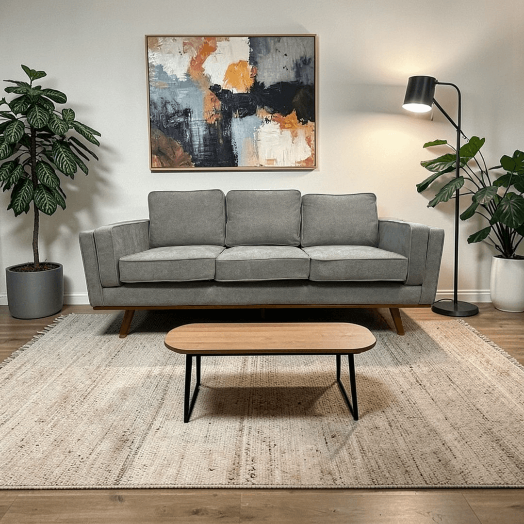 George Oliver Estes Inayat Upholstered Sofa - Image 1