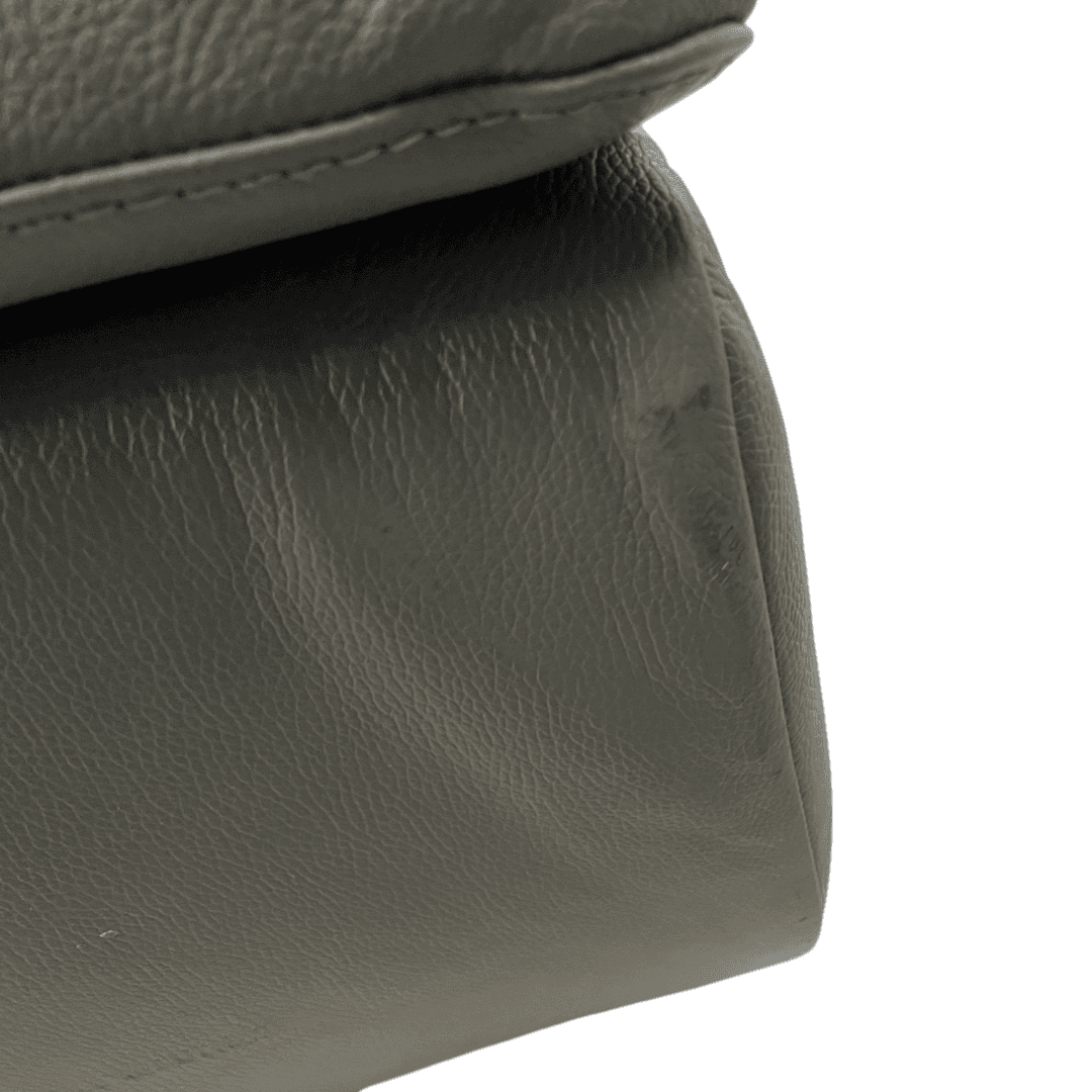 Ebern Designs Italian Leather Power Reclining European Sectional with Adjustable Headrests & Armrest Veeha - Thumbnail 7