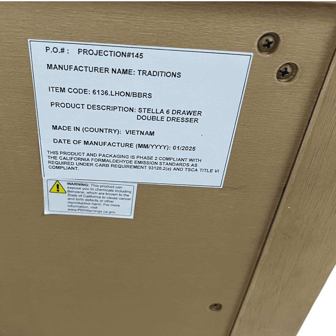 Essentials for Living Stella 6-Drawer Double Dresser - Thumbnail 26