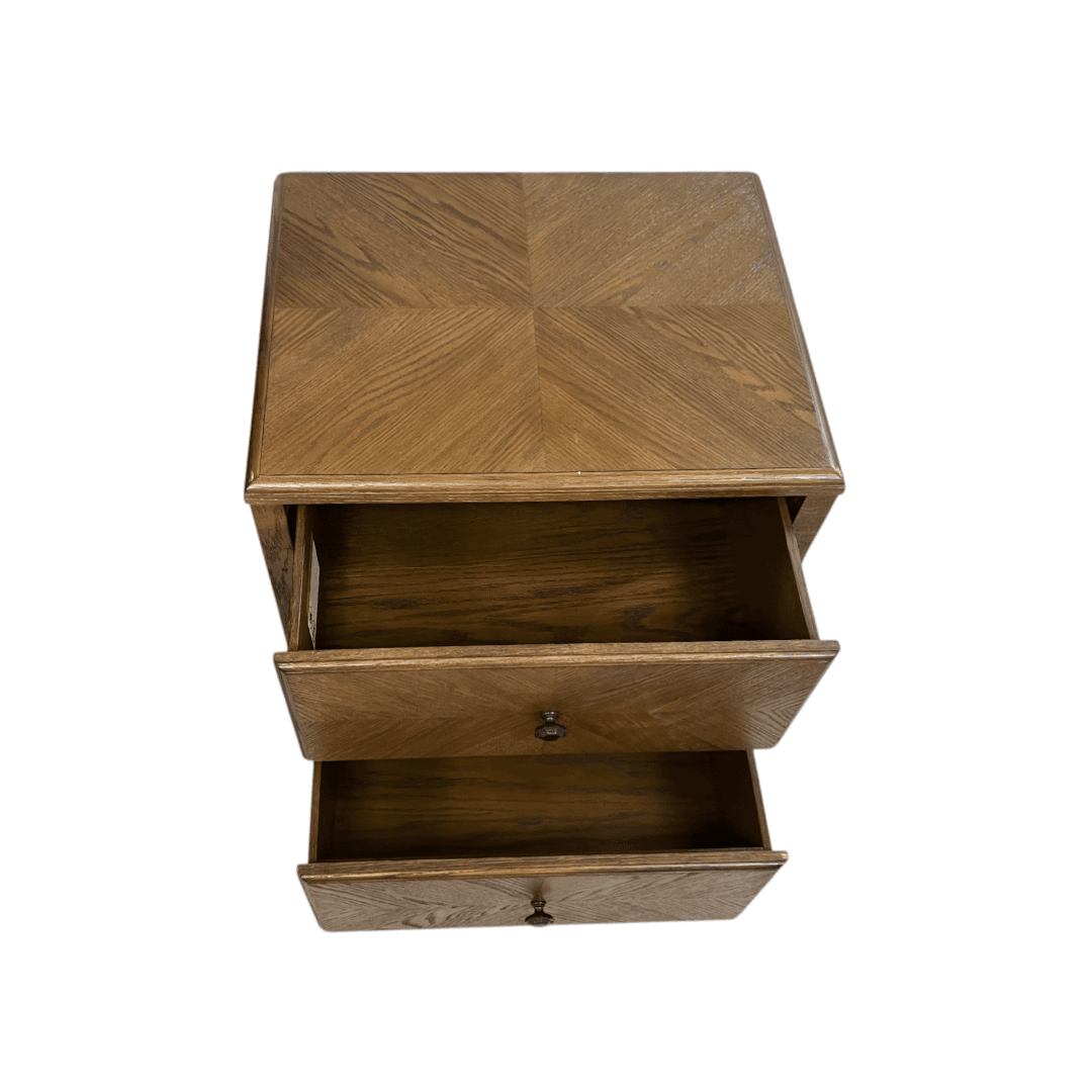 Theodore Alexander Nova Two Drawers Night Stand and Chest of Drawers Set - Thumbnail 7