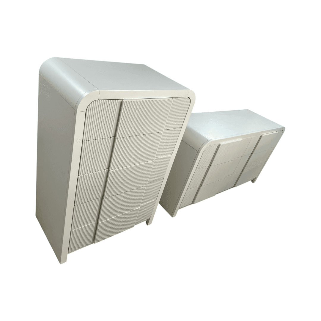 Wrought Studio Ishaque Drawer Dresser and Drawer Chest Set - Thumbnail 8