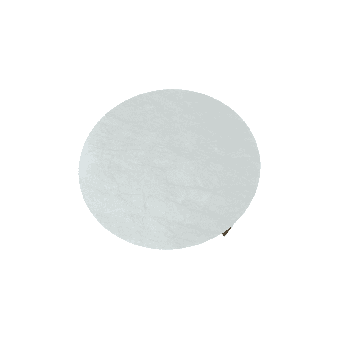 Walker Edison Modern Round Coffee Table - Thumbnail 7