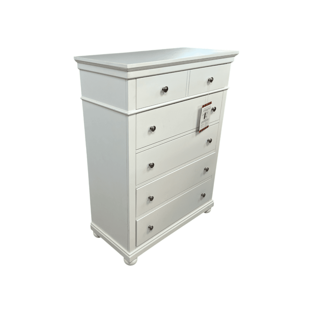 Legacy Classic Canterbury Natural White Drawer Chest - Thumbnail 5