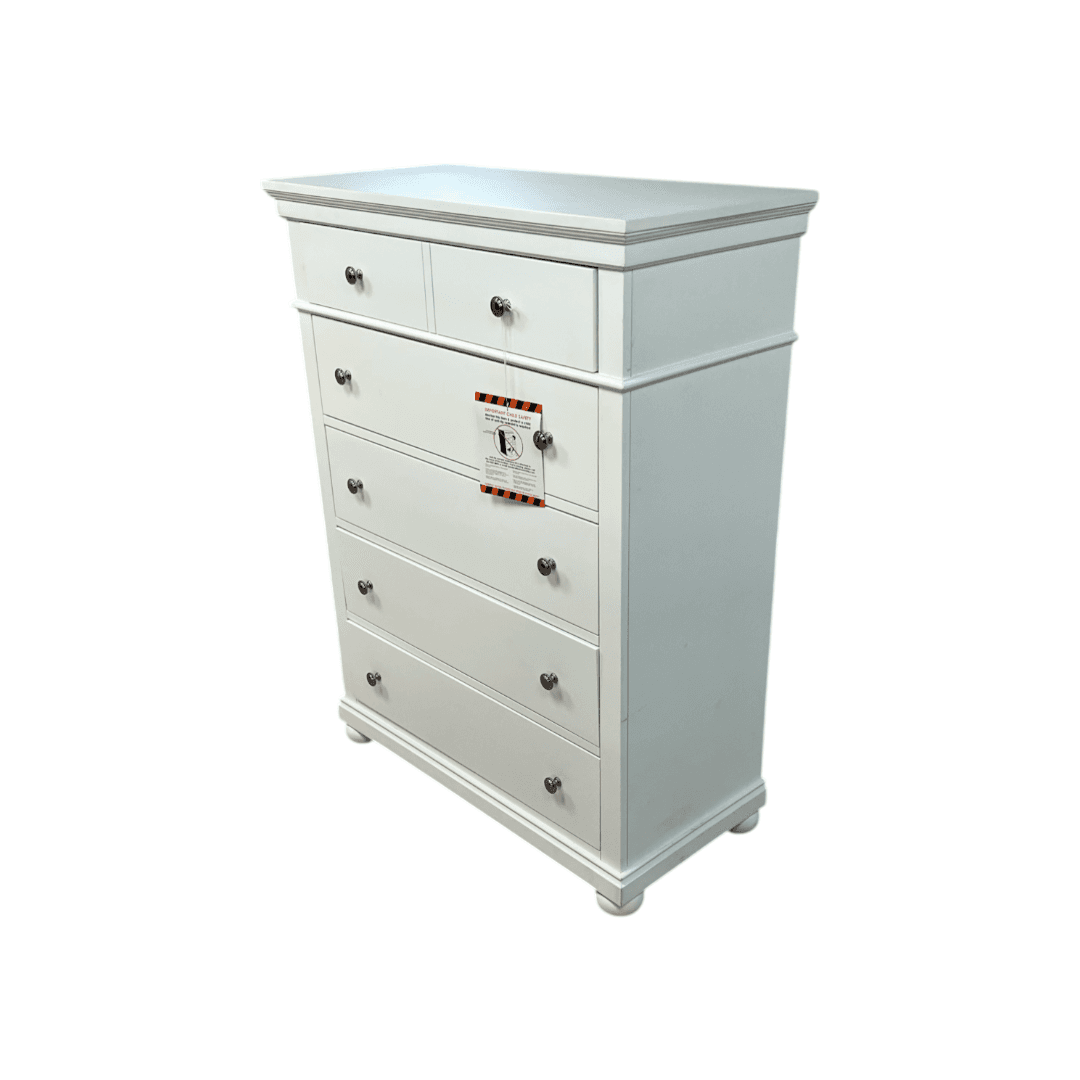 Legacy Classic Canterbury Natural White Drawer Chest - Thumbnail 6