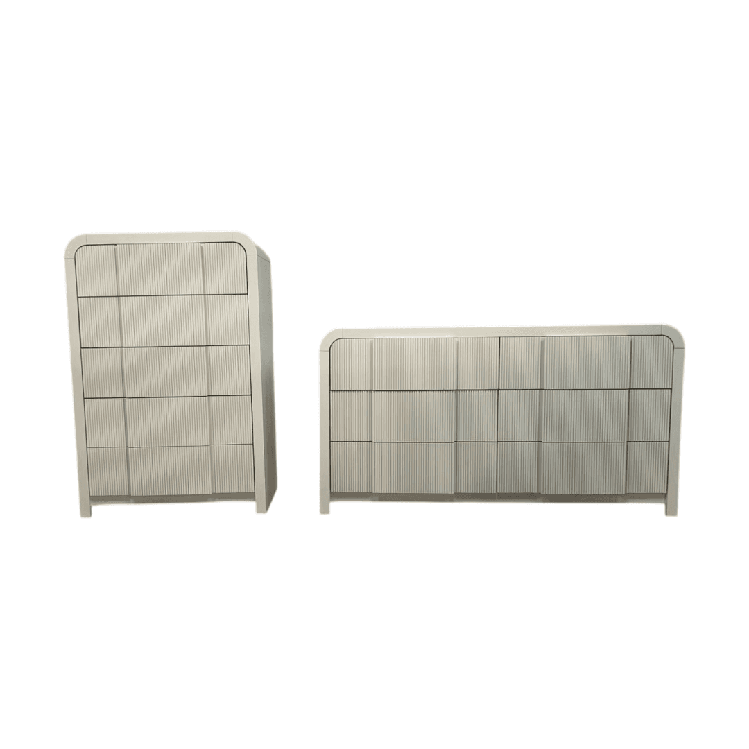 Wrought Studio Ishaque Drawer Dresser and Drawer Chest Set - Thumbnail 18