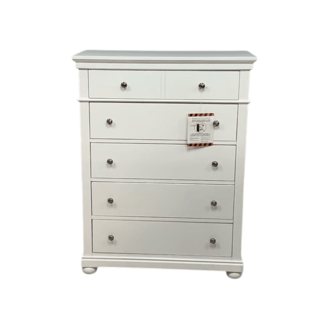 Legacy Classic Canterbury Natural White Drawer Chest - Thumbnail 4
