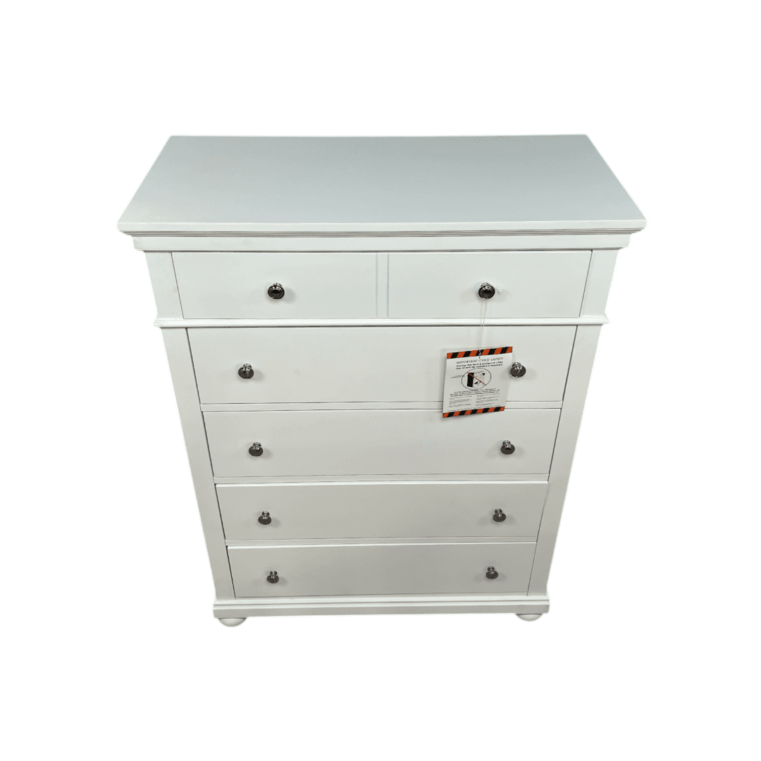 Legacy Classic Canterbury Natural White Drawer Chest - Thumbnail 9