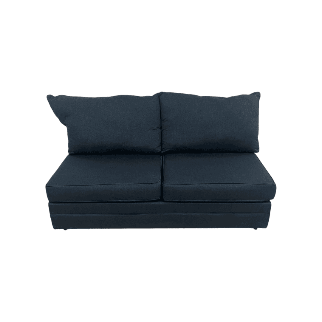 Bob's Brynn Navy Armless Loveseat - Thumbnail 17