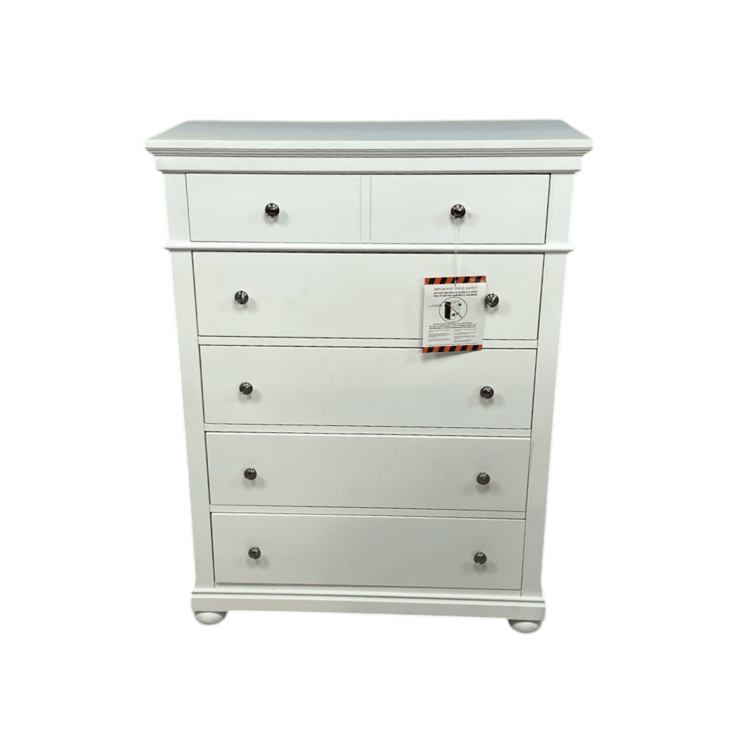 Legacy Classic Canterbury Natural White Drawer Chest - Thumbnail 3